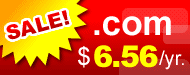.com .net only sale $6.85